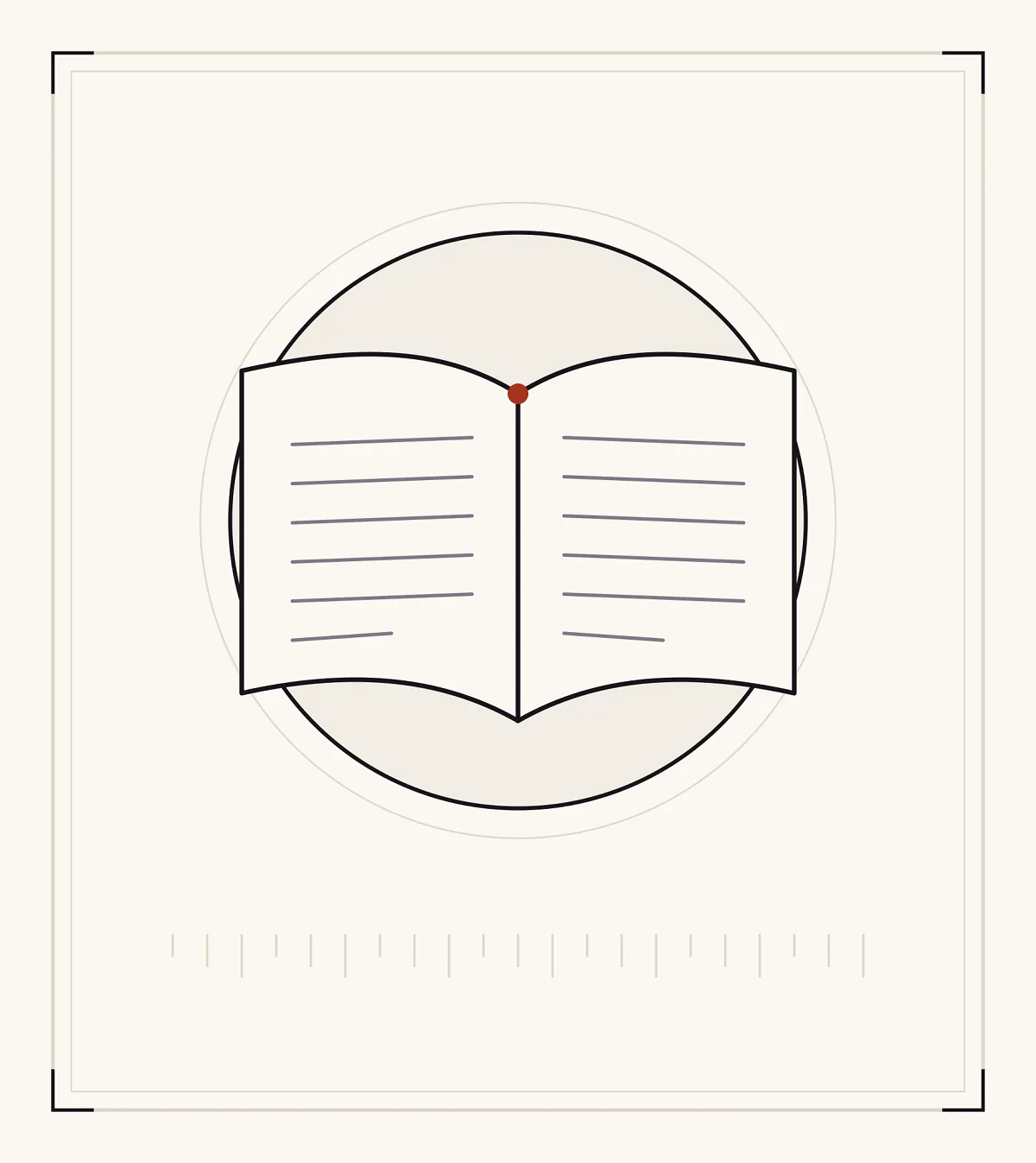 An archive plate: an open book with ruled lines of text on both pages.